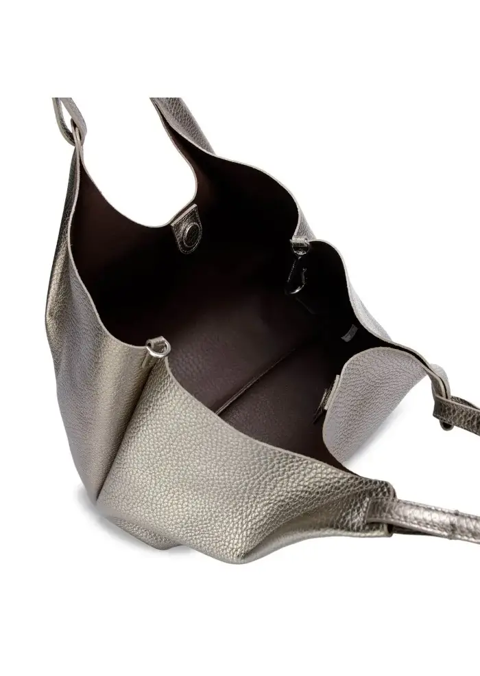 GIANNI CHIARINI | BORSA A SPALLA DUA METALLICO Offerta temporanea
