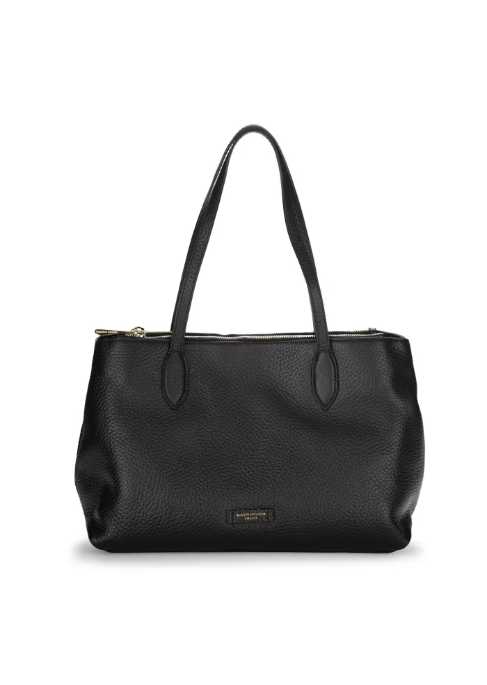 GIANNI CHIARINI | BORSA SHOPPER MARA NERO Grandi sconti