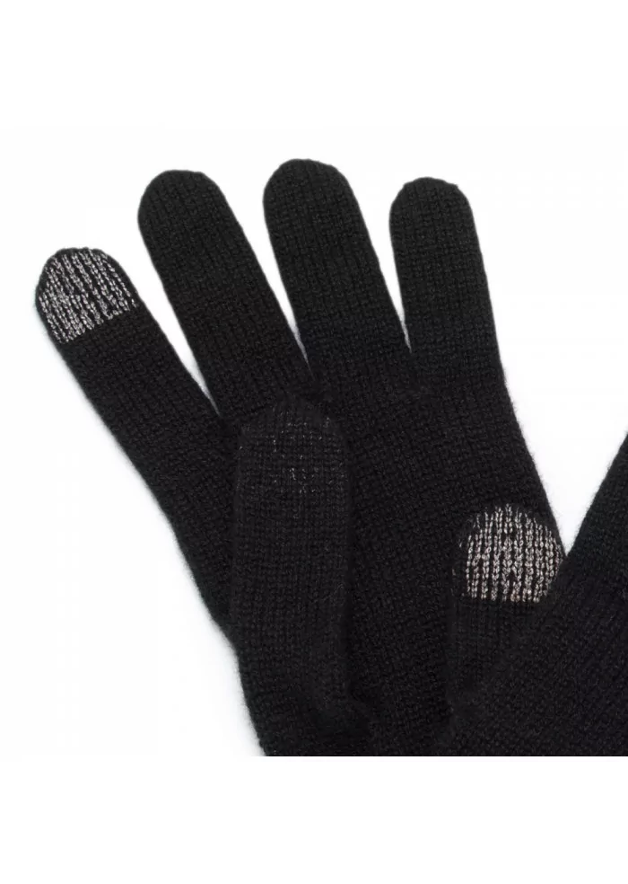 RIVIERA CASHMERE | GUANTI TOUCH CASHMERE NERO Offerta settimanale