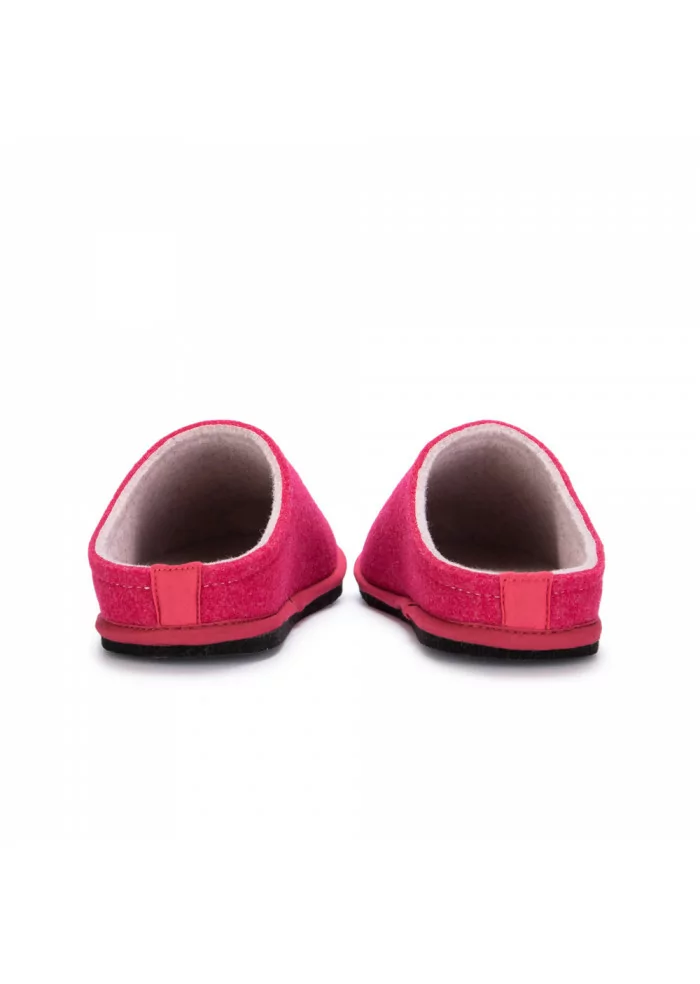 LÖWENWEISS | PANTOFOLE FELTRO DI LANA FUCHSIA Latest stili
