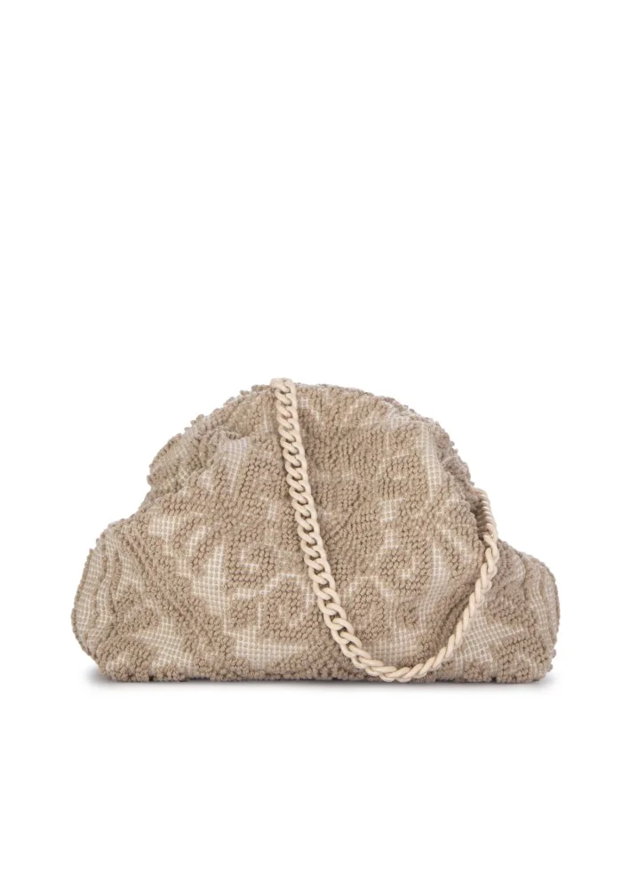 LE DAF | BORSA A TRACOLLA PICCOLA OLBIA BEIGE Fino al 65% di sconto