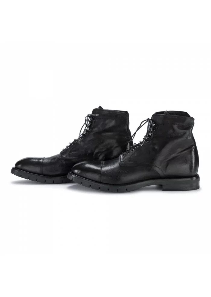 LEMARGO | STIVALI ALLACCIATI DR02A CERVO NERO Super sconto
