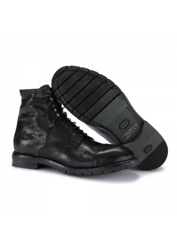 LEMARGO | STIVALI ALLACCIATI DR02A CERVO NERO Super sconto