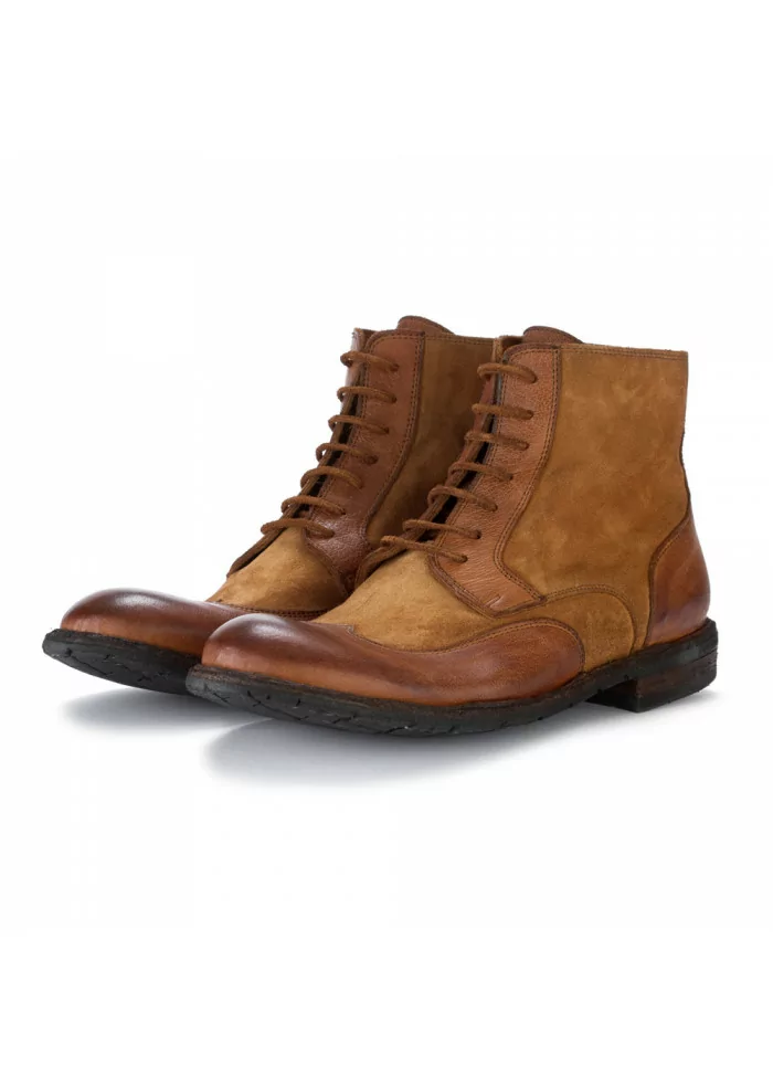 MANOVIA 52 | STIVALI ALLACCIATI 8572 VELOUR 541 MARRONE