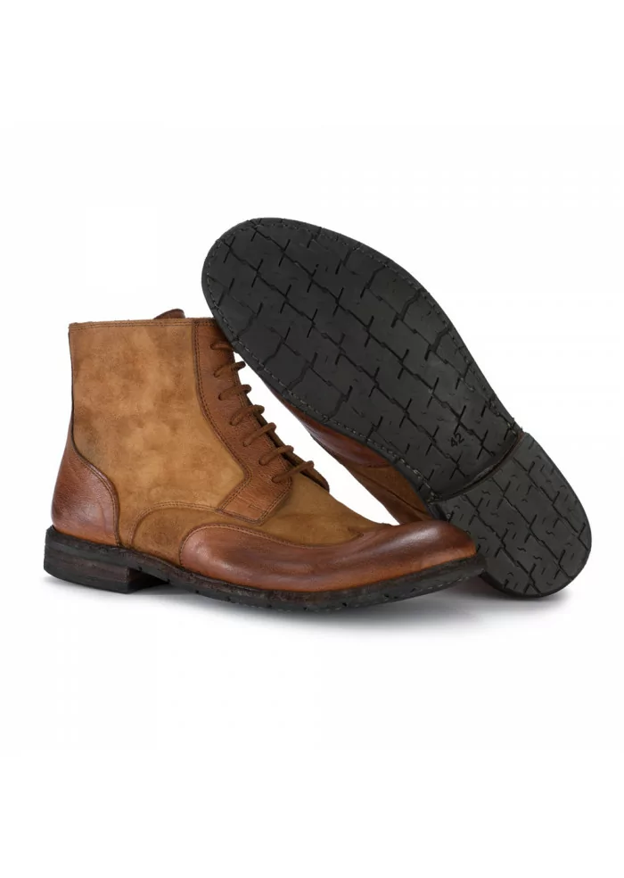 MANOVIA 52 | STIVALI ALLACCIATI 8572 VELOUR 541 MARRONE Enormi sconti