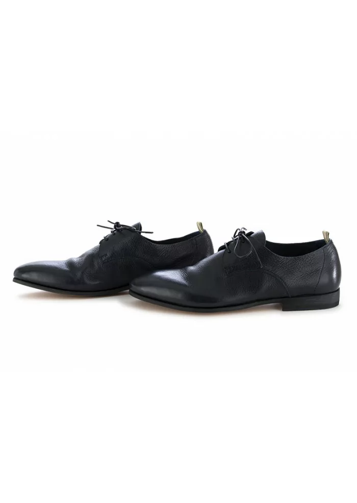 OFFICINE CREATIVE | SCARPE ALLACCIATE FODERATE IN PELLE BLU Esporta salva