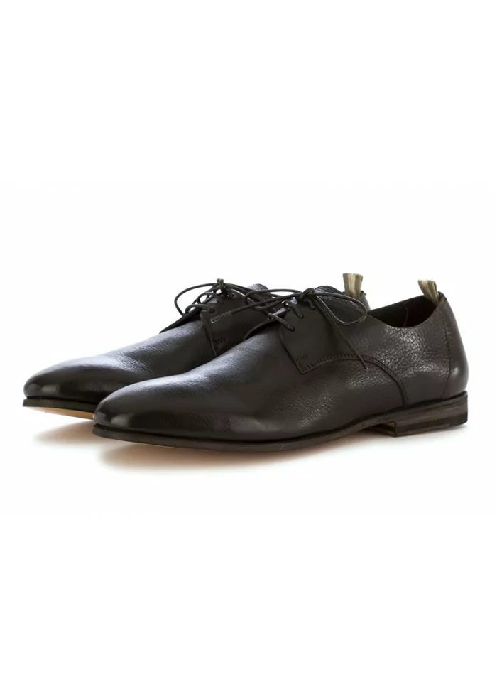 OFFICINE CREATIVE | SCARPA ALLACCIATA PELLE MARRONE