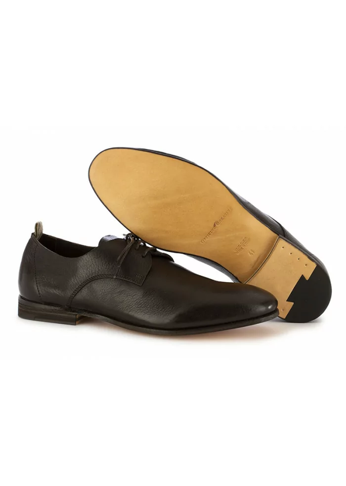 OFFICINE CREATIVE | SCARPA ALLACCIATA PELLE MARRONE Black Friday Prezzi