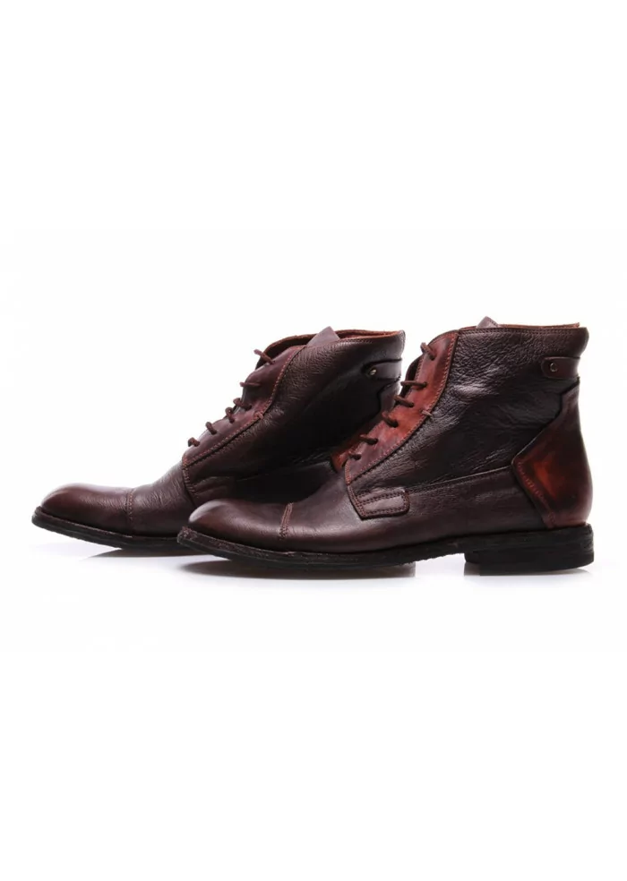 MANOVIA 52 | STIVALE STRINGATO PELLE MARRONE 2025