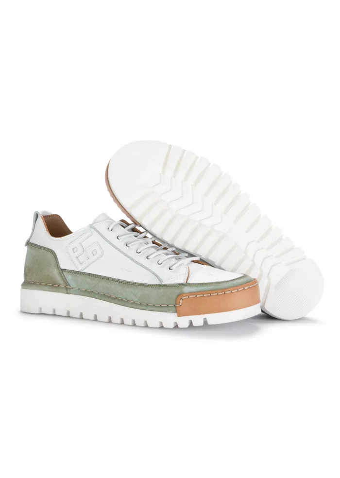 BNG REAL SHOES | SNEAKERS "LA SALVIA" BIANCO VERDE Italia