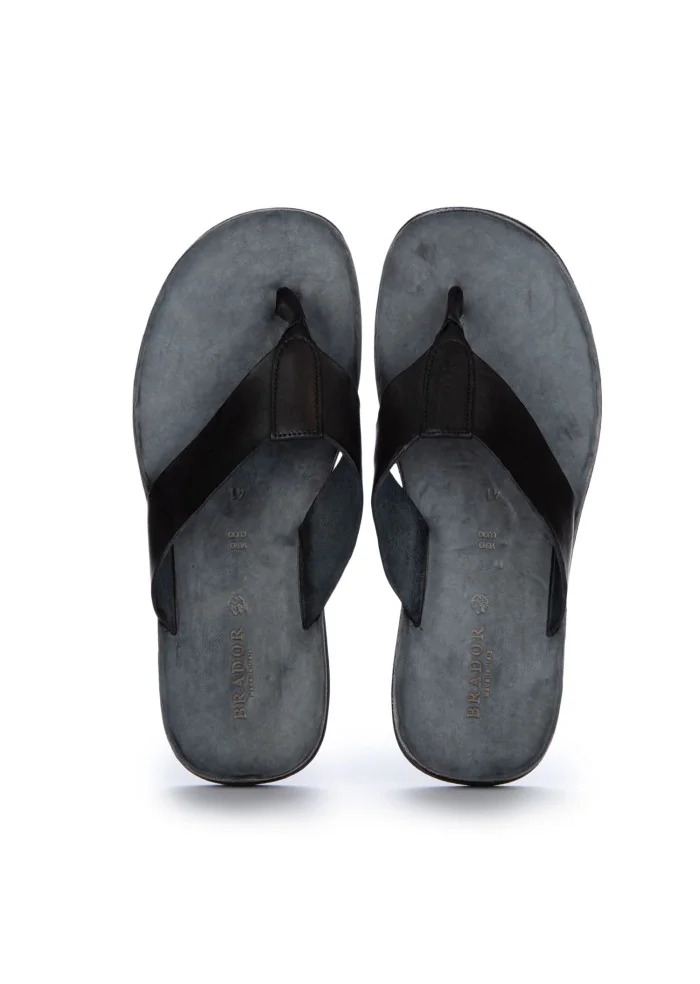 BRADOR | SANDALI CHROMO MAT. T/CAPO NERO Vendita
