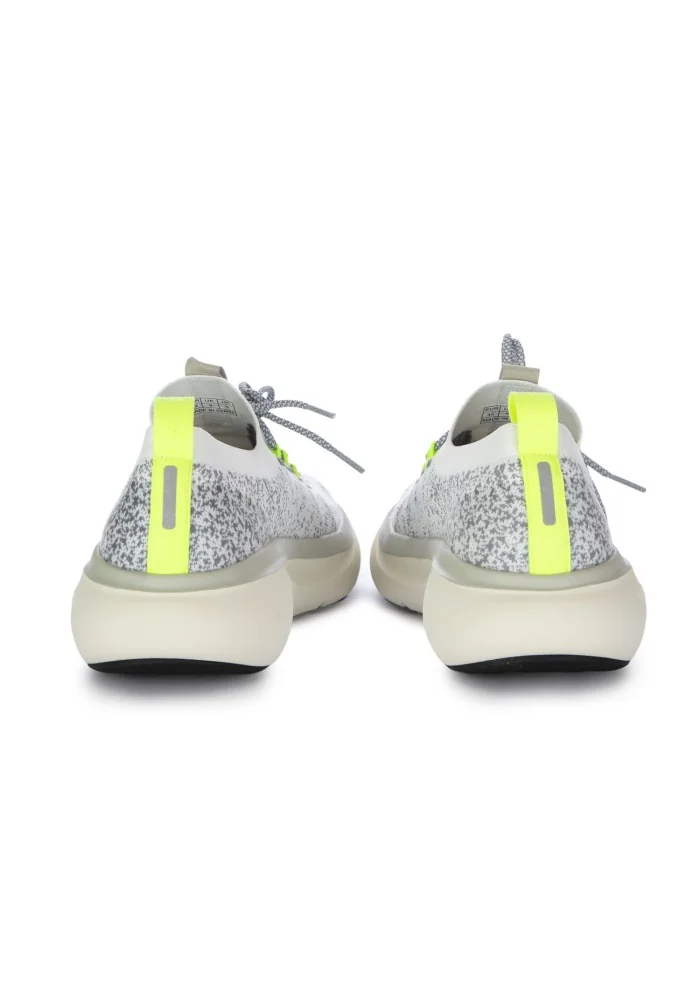 SUN68 | SNEAKERS JUPITER KNIT BIANCO GIALLO FLUO Consegna Veloce