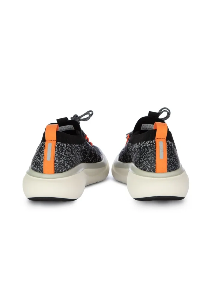 SUN68 | SNEAKERS JUPITER KNIT NERO ARANCIONE Promozione Limitata