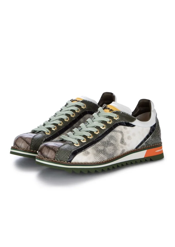 LORENZI | SCARPE ALLACCIATE MESSICO MULTICOLOR Novità