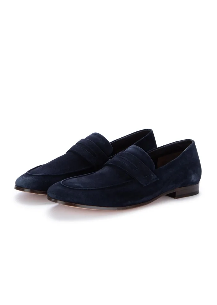 MANOVIA 52 | MOCASSINI HASH BLU NOTTE In Vendita