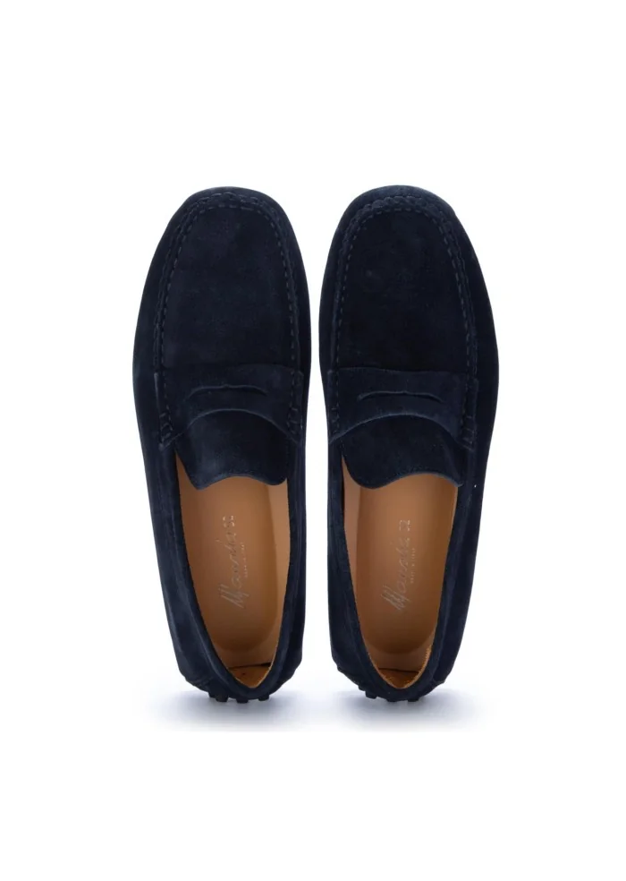 MANOVIA 52 | MOCASSINI CAMOSCIO HASH BLU SCURO Hotsell