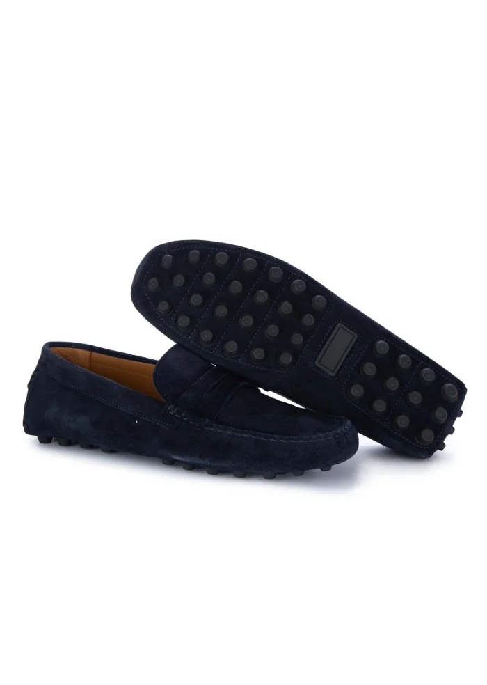 MANOVIA 52 | MOCASSINI CAMOSCIO HASH BLU SCURO Hotsell