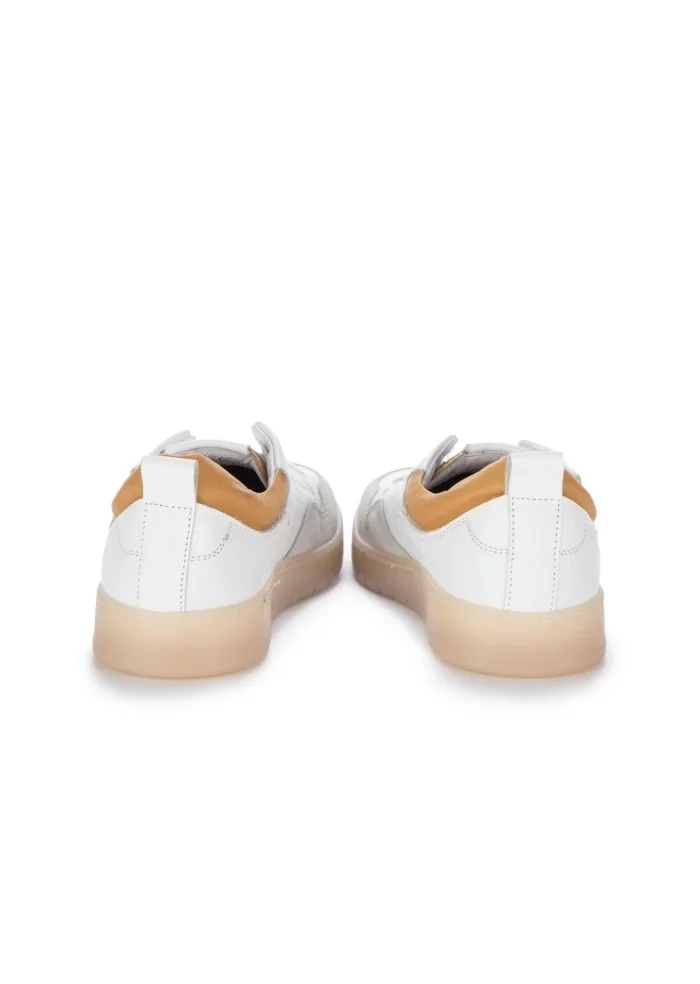 PAWELK'S | SNEAKERS CAMOSCIO VITELLO BIANCO Vendita Calda