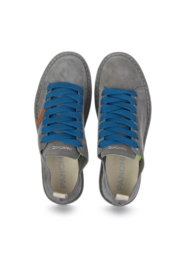 PANCHIC | SNEAKERS CAMOSCIO GRIGIO BLU Negozio