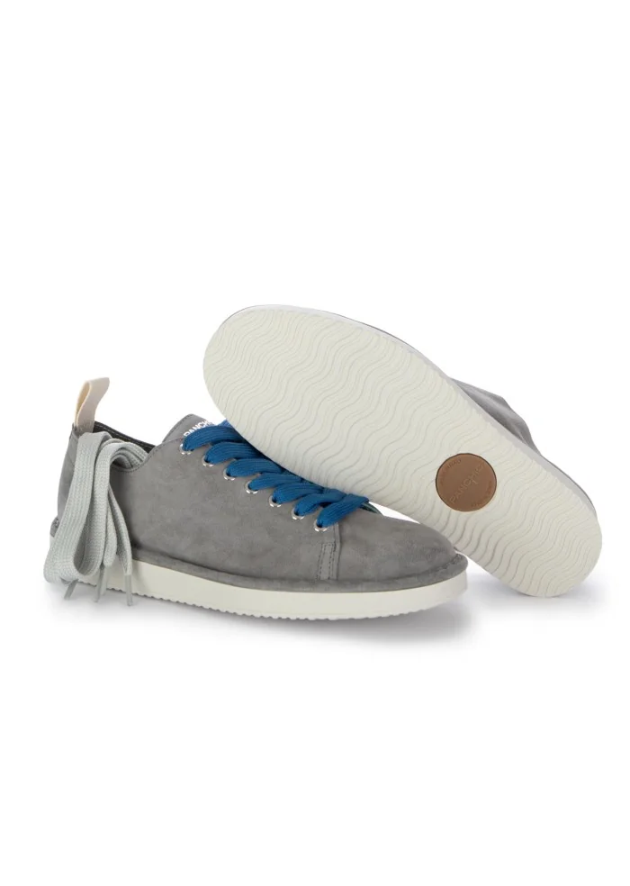 PANCHIC | SNEAKERS CAMOSCIO GRIGIO BLU Negozio