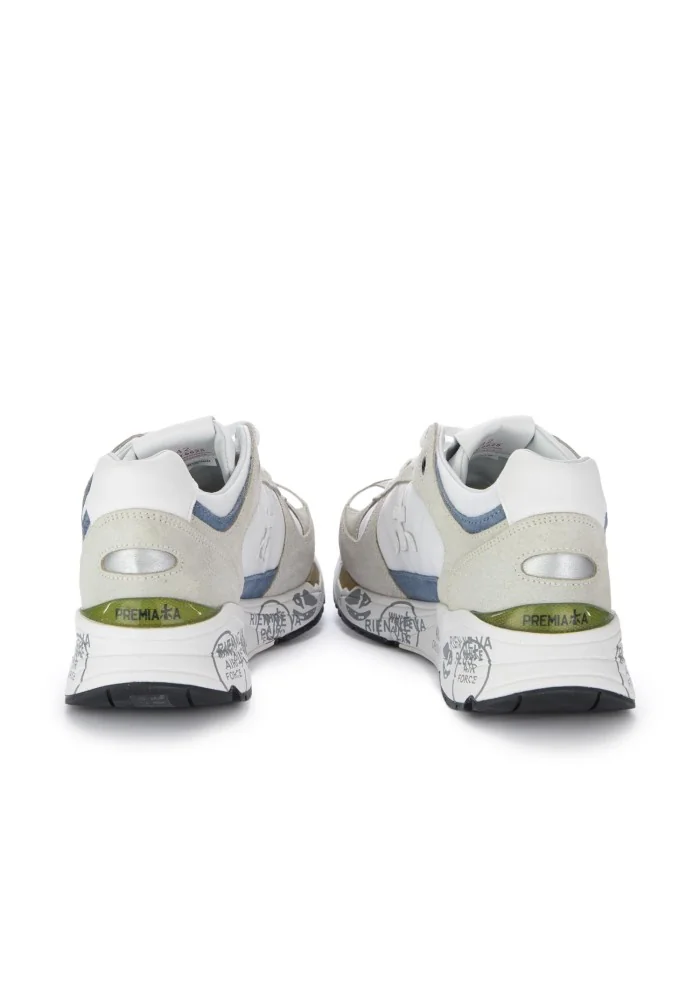 PREMIATA | SNEAKERS MASE BIANCO BEIGE AZZURRO Spedizione gratuita
