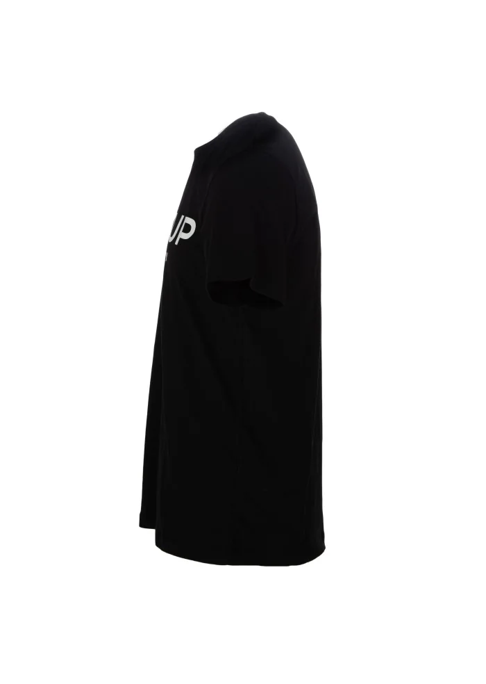 DONDUP | T-SHIRT GIROCOLLO LOGO NERO Offerta esclusiva