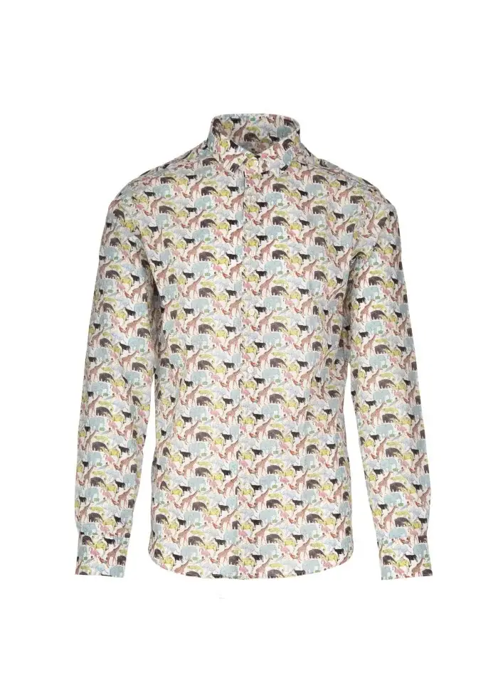 LIBERTY ROSE | CAMICIA BLAKE ANIMALI MULTICOLOR Black Friday