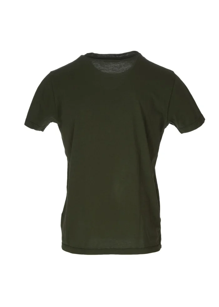 DANIELE FIESOLI | T-SHIRT PARICOLLO LOOSE VERDE MILITARE Offerta Anniversario