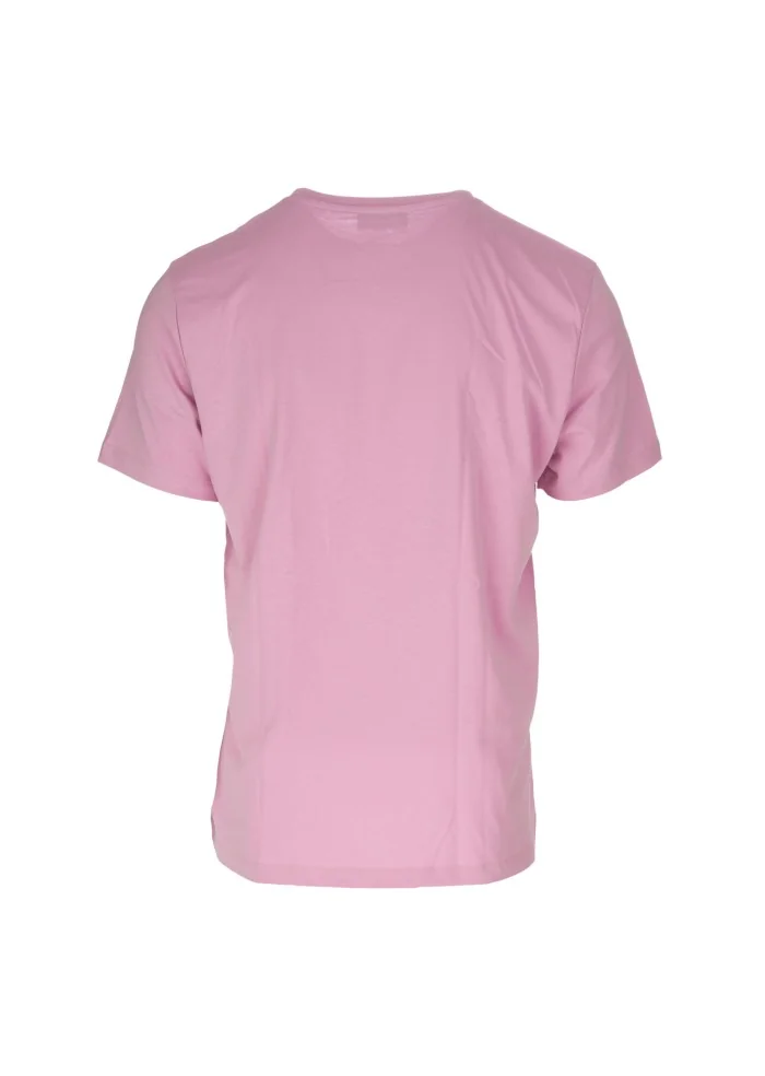 DONDUP | T-SHIRT LOGO CLASSICO ROSA Lightning offer