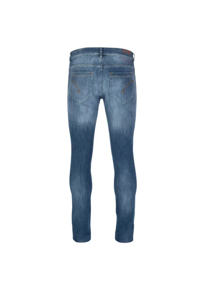 DONDUP | JEANS GEORGE SKINNY BLU SLAVATO Sconti VIP