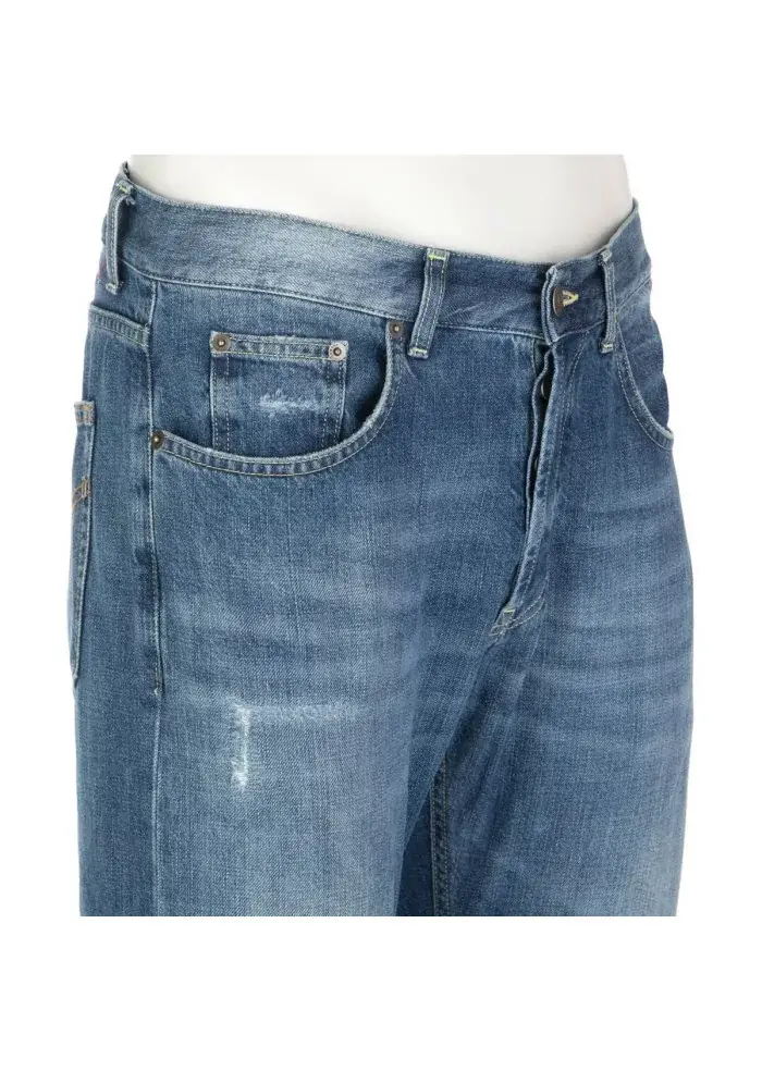 DONDUP | JEANS DIAN CARROT SLIM FIT BLU CHIARO Ritorno libero