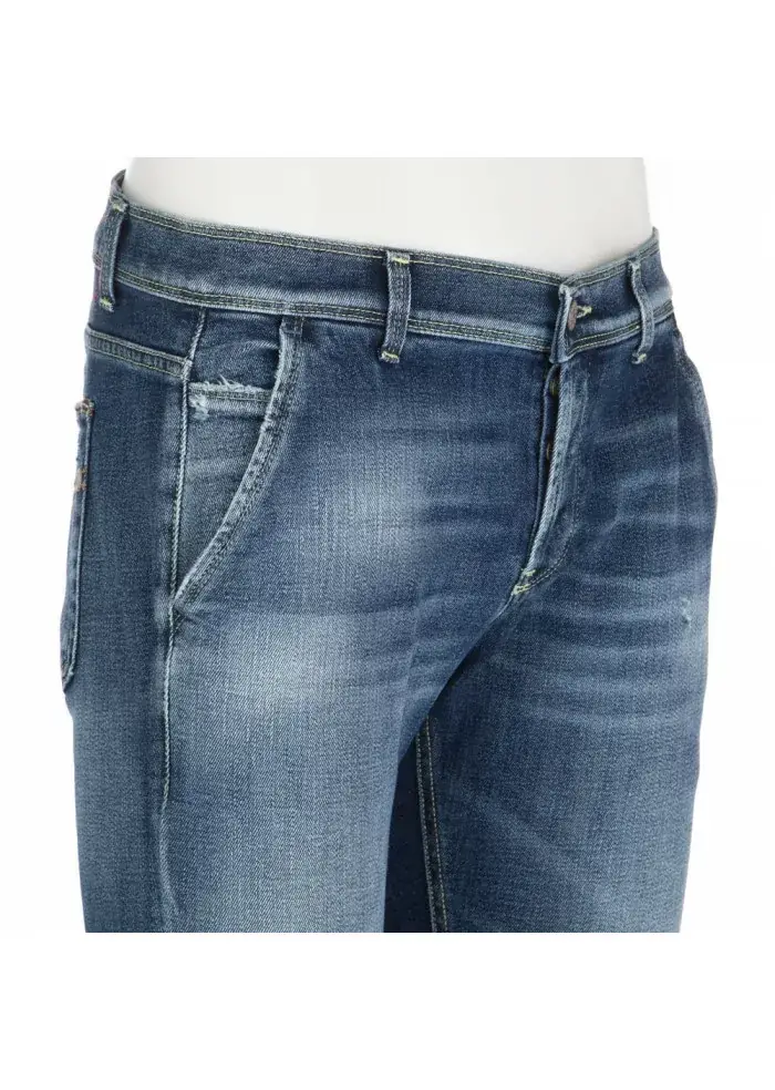 DONDUP | JEANS KONOR DENIM BLU Fino al 50% di sconto