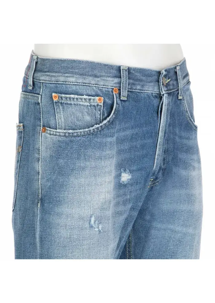 DONDUP | JEANS UOMO DIAN CM5 DENIM BLU Fino al 60% di sconto
