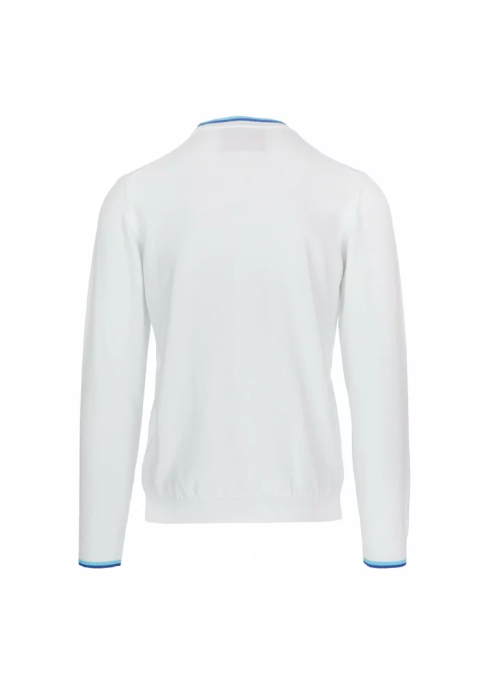 WOOL & CO | MAGLIONCINO COTONE BIANCO Sostegno trimestrale