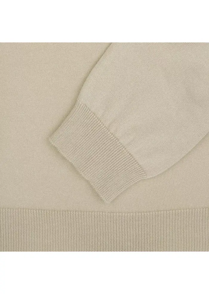 DANIELE FIESOLI | MAGLIONCINO COTONE BEIGE Fino al 55% di sconto