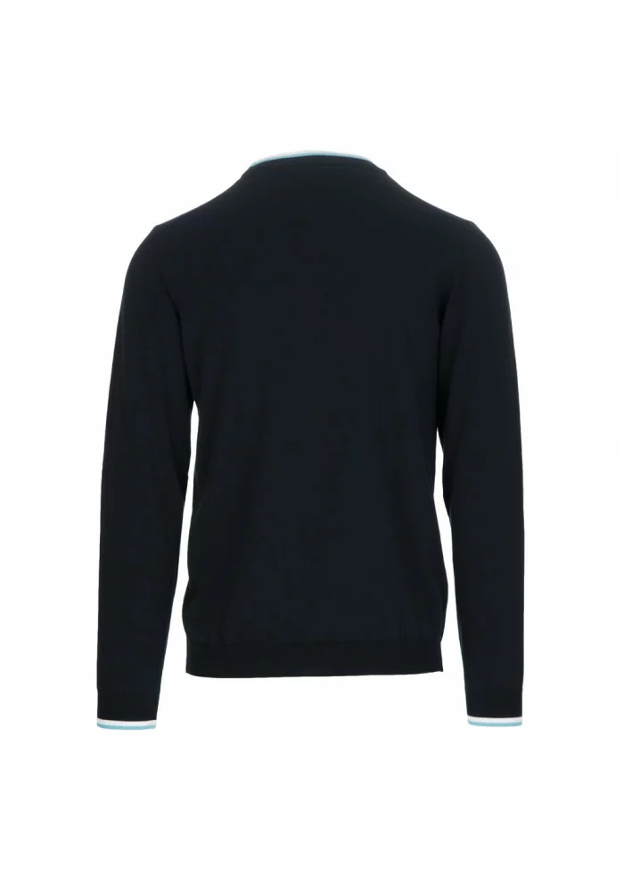 WOOL & CO | MAGLIONCINO COTONE BLU Solo un giorno rimasto