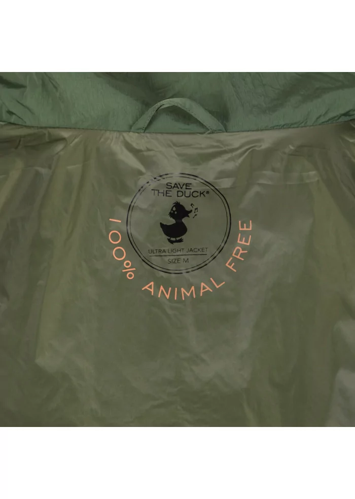 SAVE THE DUCK | GIACCA A VENTO DIONE VERDE Enormi sconti