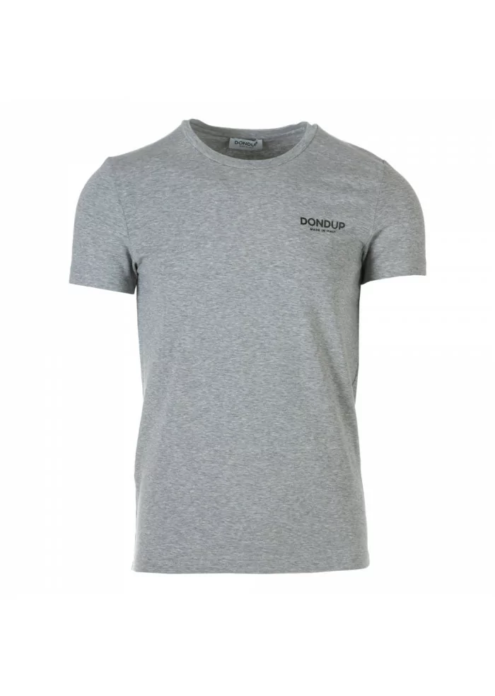 DONDUP | T-SHIRT LOGO GRIGIO 50% di sconto con spedizione gratuita