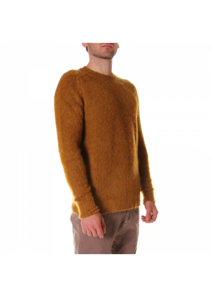 WOOL & CO | MAGLIONE GIROCOLLO GIALLO Nuovo