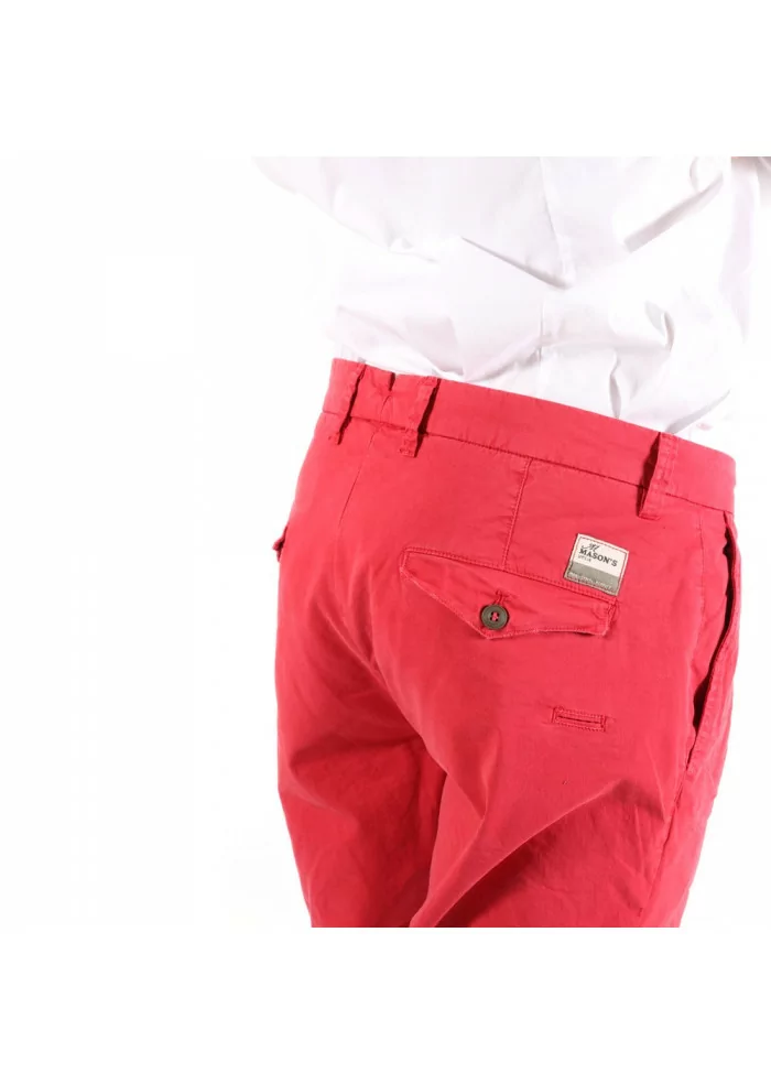 MASON'S | PANTALONE CHINO ROSSO Spedizione Gratuita