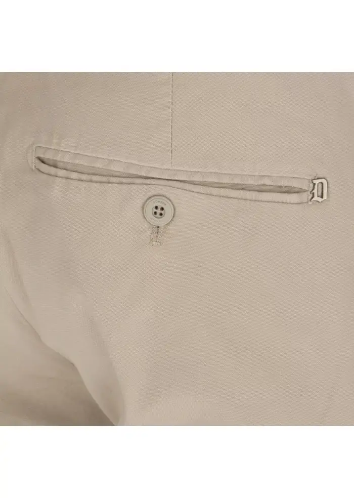 DONDUP | PANTALONI CHINO GAUBERT SLIM BEIGE Negozi Online