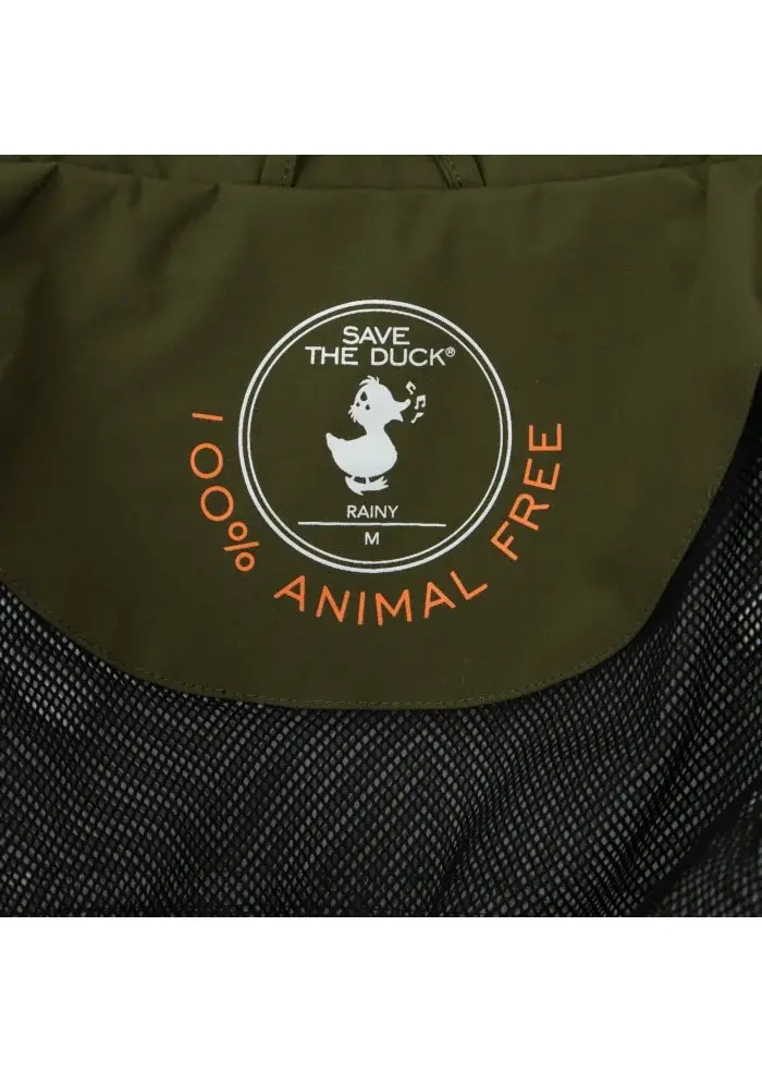 SAVE THE DUCK | IMPREMEABILE DARK18 FINLAY VERDE Presa
