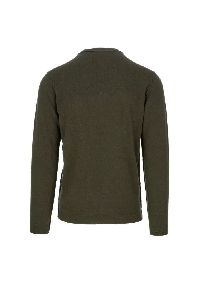 WOOL & CO | MAGLIONE LANA VISCOSA VERDE Nuova