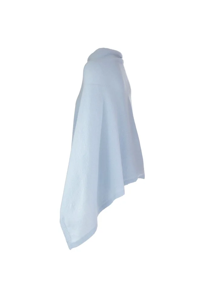 CASHMERE ISLAND | PONCHO SORRENTO AZZURRO CIELO Cyber Monday