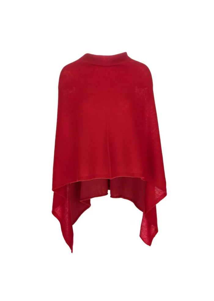 RIVIERA CASHMERE | MANTELLINA RASATA ROSSA Offerta Anniversario