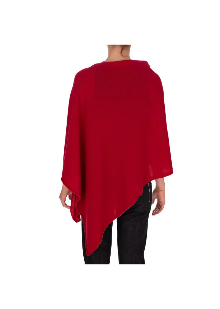 RIVIERA CASHMERE | MANTELLINA RASATA ROSSA Offerta Anniversario