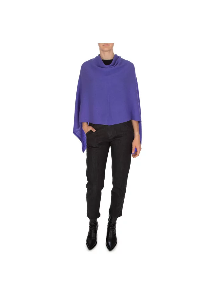 RIVIERA CASHMERE | MANTELLINA RASATA VIOLA Offerta migliore