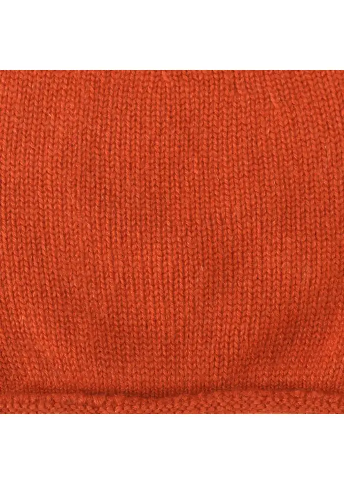BERRETTO UNISEX RIVIERA CASHMERE | 118R CUPOLA RASATA ARANCIONE Latest fashion
