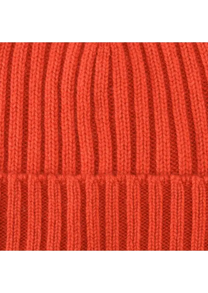 BERRETTO UNISEX RIVIERA CASHMERE | 168 COSTA 3 ARANCIONE Offerte esclusive