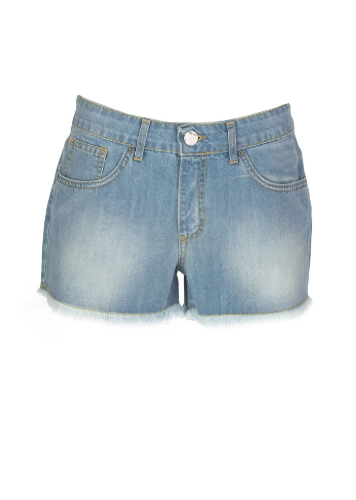 GOD SAVE DENIM | SHORTS DENIM IRIS AZZURRO Prezzo basso